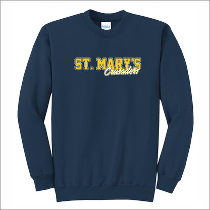 St. Mary's Spiritwear Tall 9oz Crewneck Sweatshirt