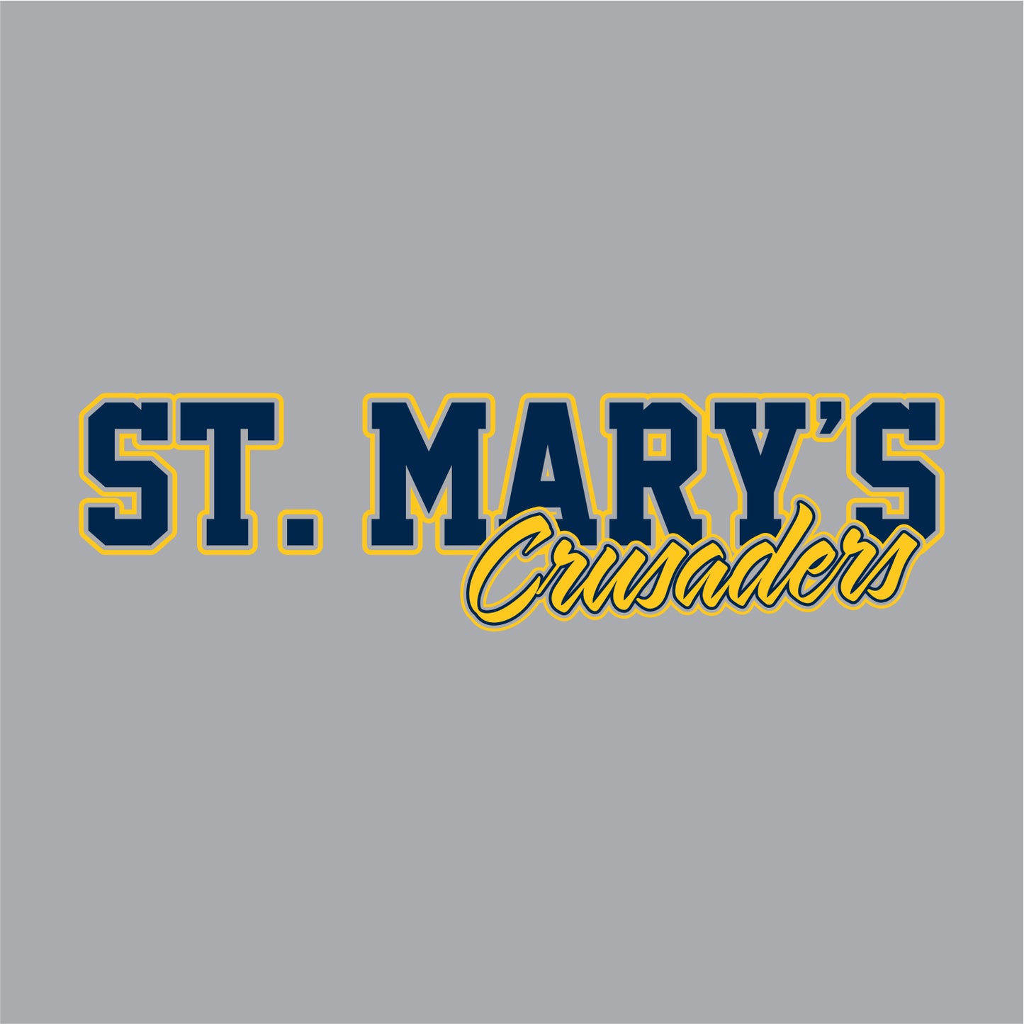 St. Mary's Spiritwear Tall 9oz Crewneck Sweatshirt