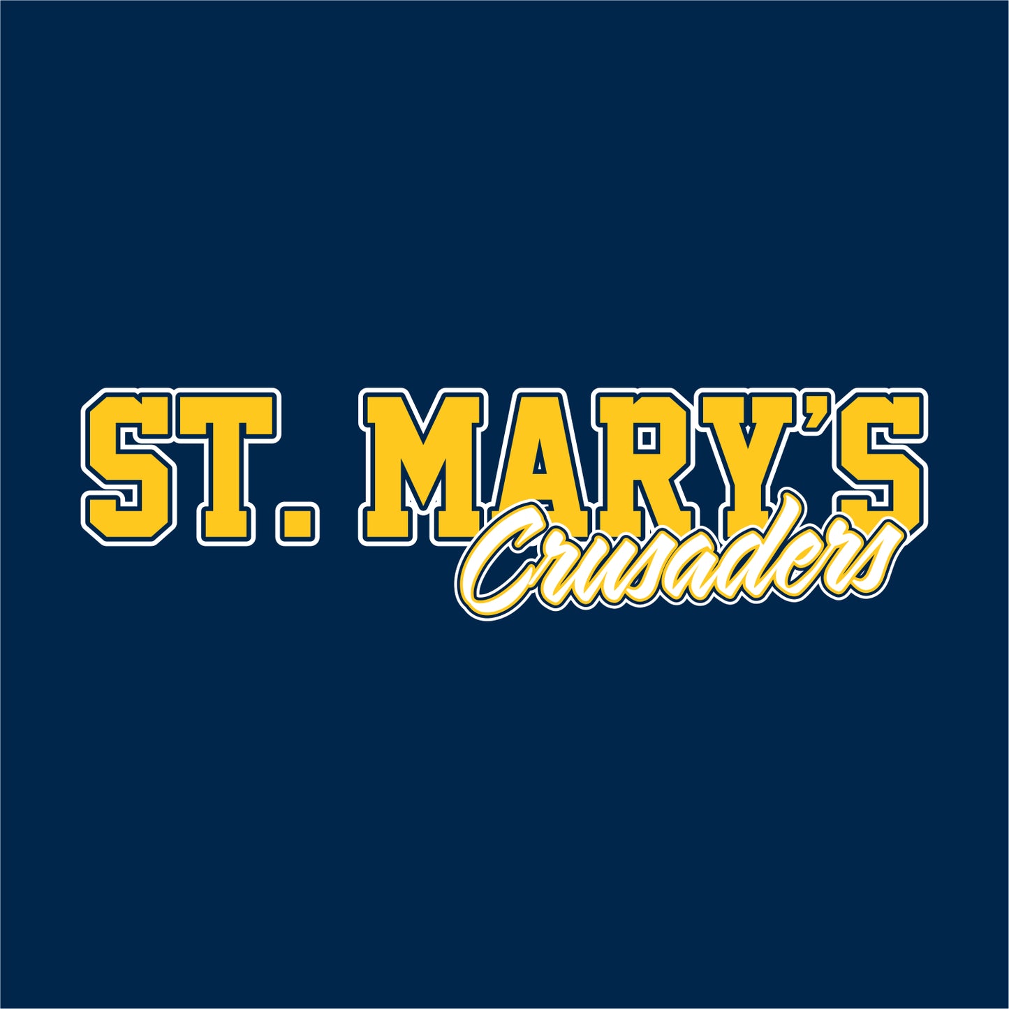St. Mary's Spiritwear Tall 9oz Crewneck Sweatshirt
