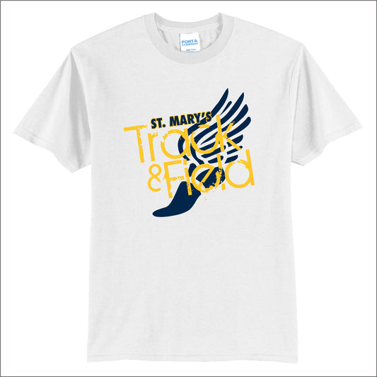 St. Mary's Track 50/50 Short Sleeve T-shirt