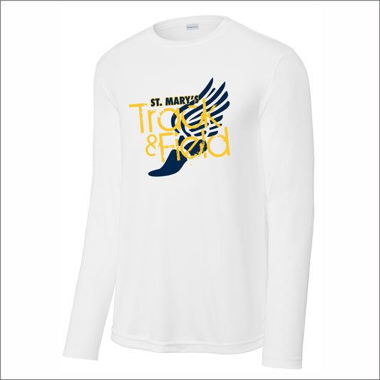 St. Mary's Track Performance Long Sleeve T-shirt