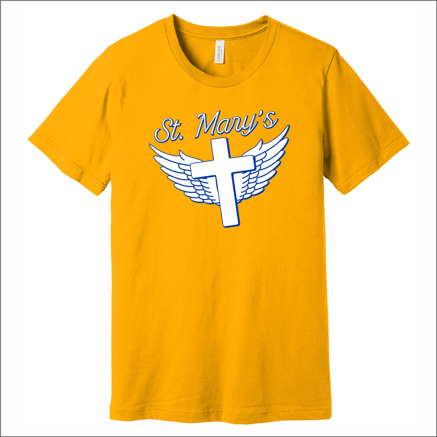 St. Mary's Spiritwear Soft Jersey Short Sleeve T-shirt - Des. B