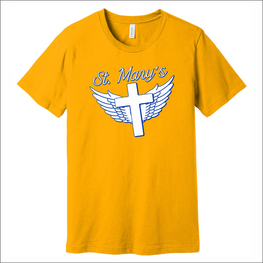 St. Mary's Spiritwear Soft Jersey Short Sleeve T-shirt - Des. B