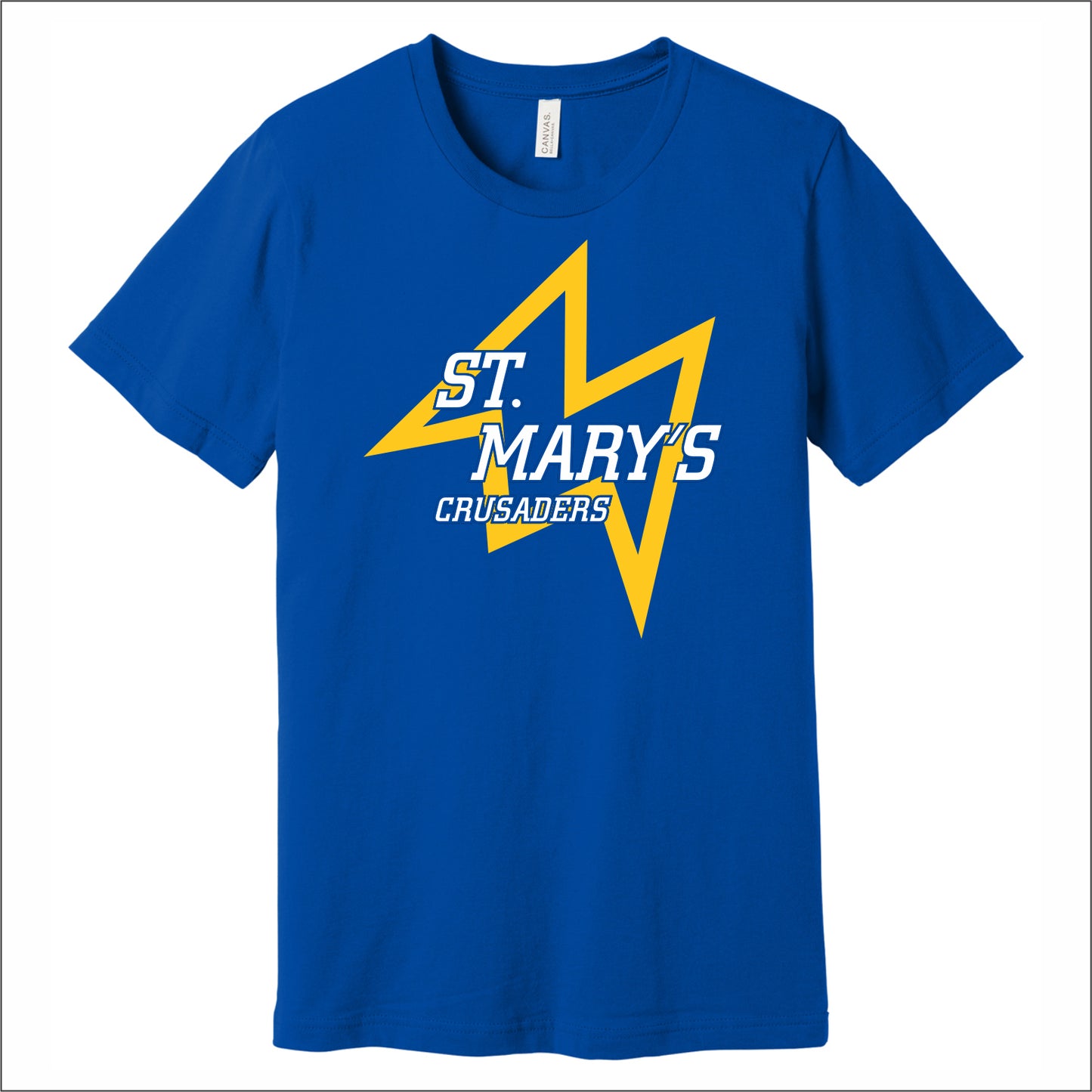 St. Mary's Spiritwear Soft Jersey Short Sleeve T-shirt - Des. A