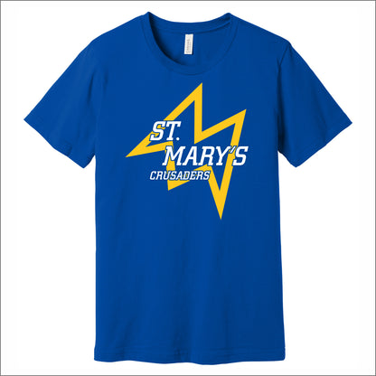 St. Mary's Spiritwear Soft Jersey Short Sleeve T-shirt - Des. A