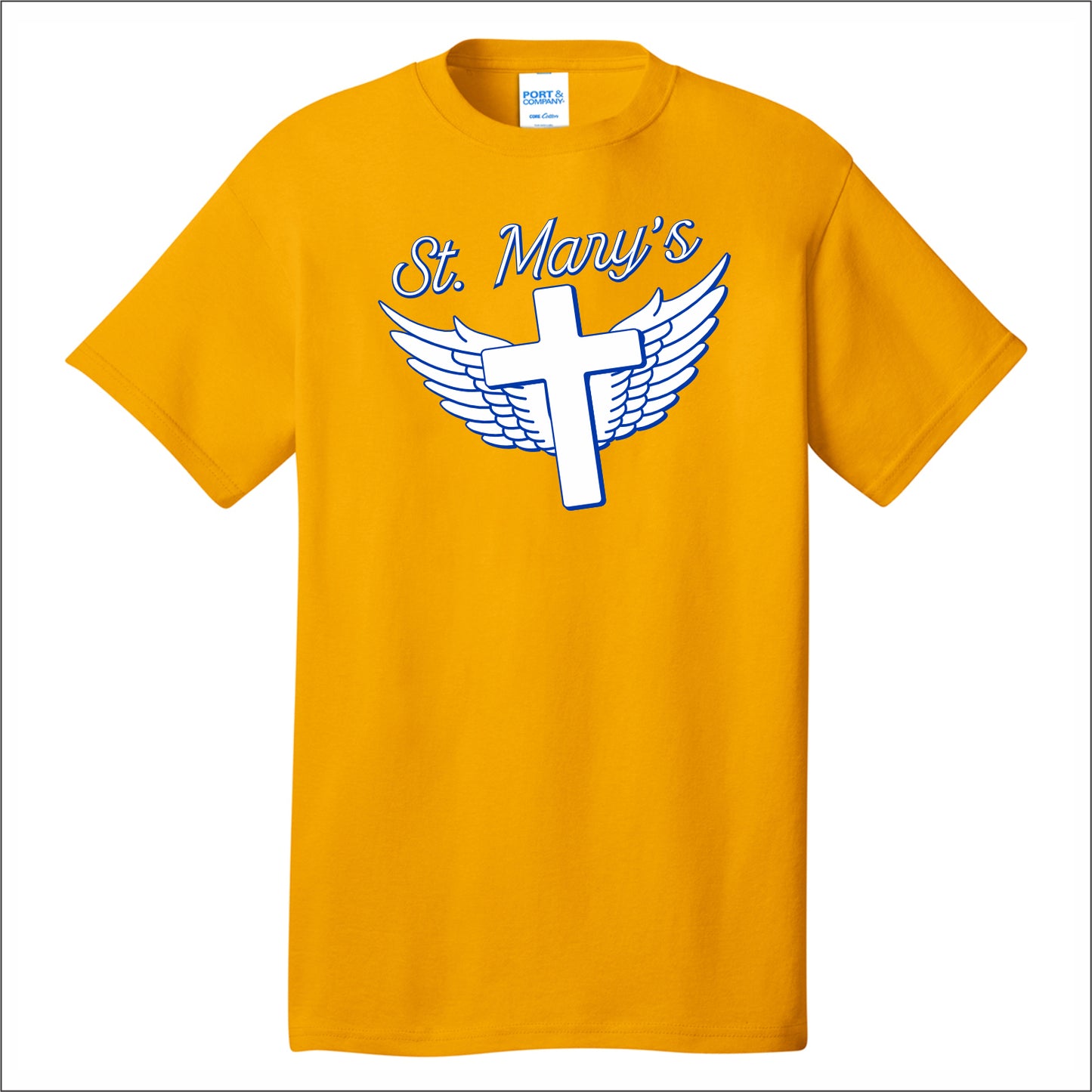 St. Mary's Spiritwear Tall Short Sleeve T-shirt - Des. B