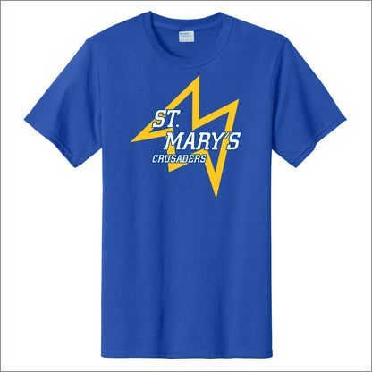 St. Mary's Spiritwear Tall Short Sleeve T-shirt - Des. A
