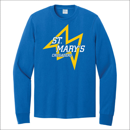 St. Mary's Spiritwear Long Sleeve T-shirt - Des. A
