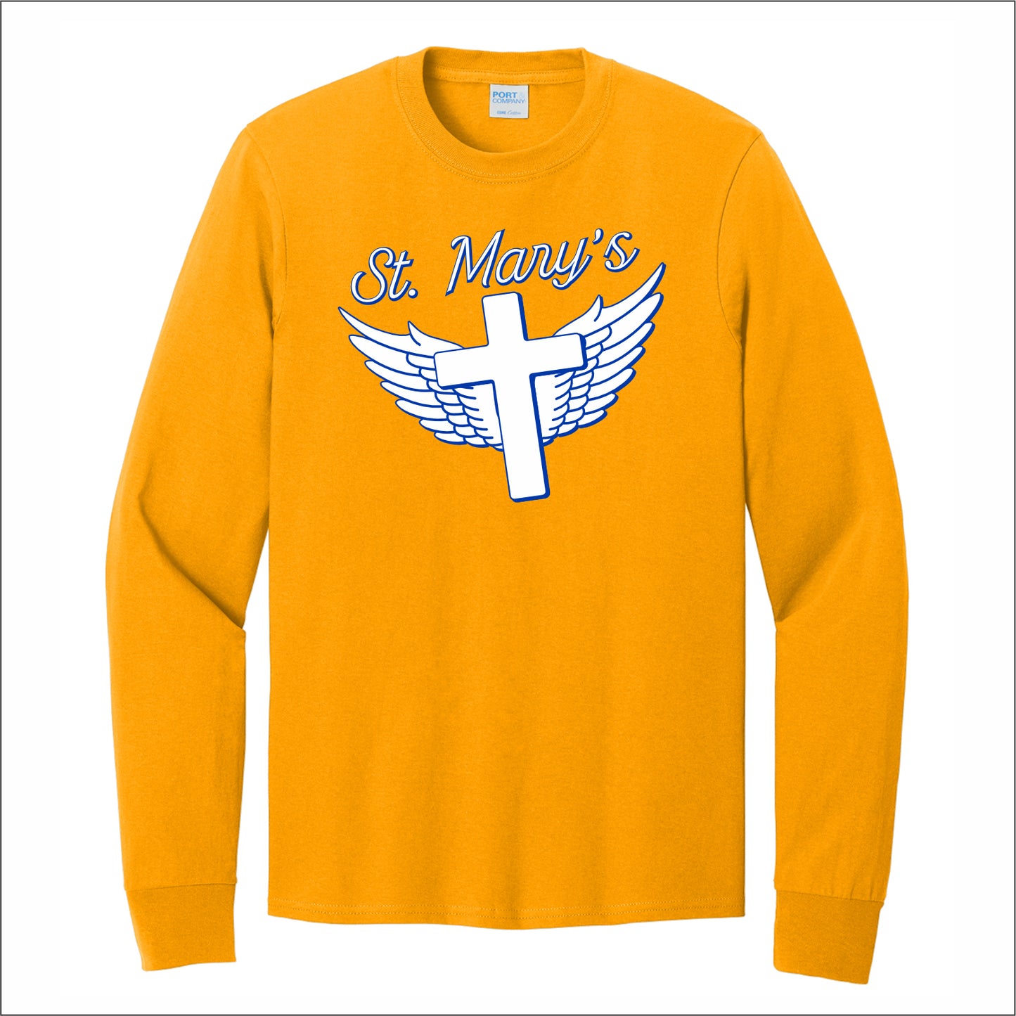 St. Mary's Spiritwear Long Sleeve T-shirt - Des. B