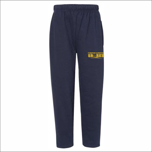 Standiford Elementary Open Bottom Sweatpants w/pockets