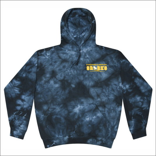 Standiford Elementary Crystal Tie-Dye Hoodie - Des. A