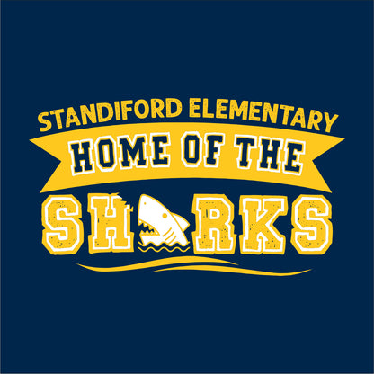 Standiford Elementary Crewneck Pouch Pocket Sweatshirt - Des. B