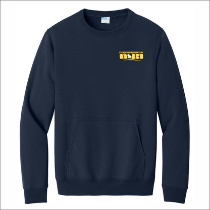 Standiford Elementary Crewneck Pouch Pocket Sweatshirt - Des. A