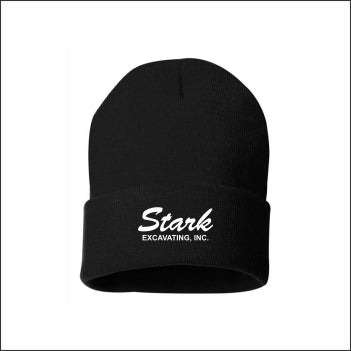 Stark Excavating Knit Cuffed Beanie