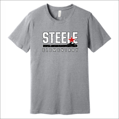 Steele Elementary Heathered Soft Jersey T-shirt