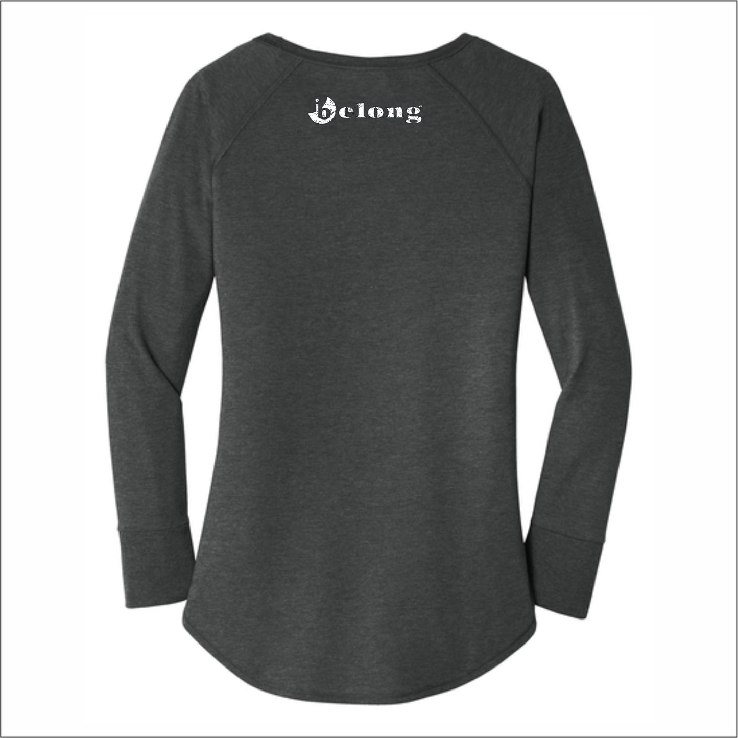 Steele Elementary Ladies Tri-Blend Long Sleeve Tunic Tee