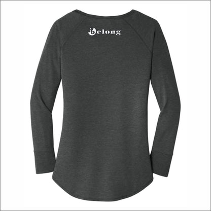 Steele Elementary Ladies Tri-Blend Long Sleeve Tunic Tee