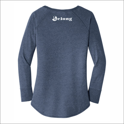 Steele Elementary Ladies Tri-Blend Long Sleeve Tunic Tee