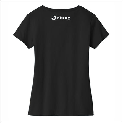 Steele Elementary Ladies Fan Favorite V-Neck Tee