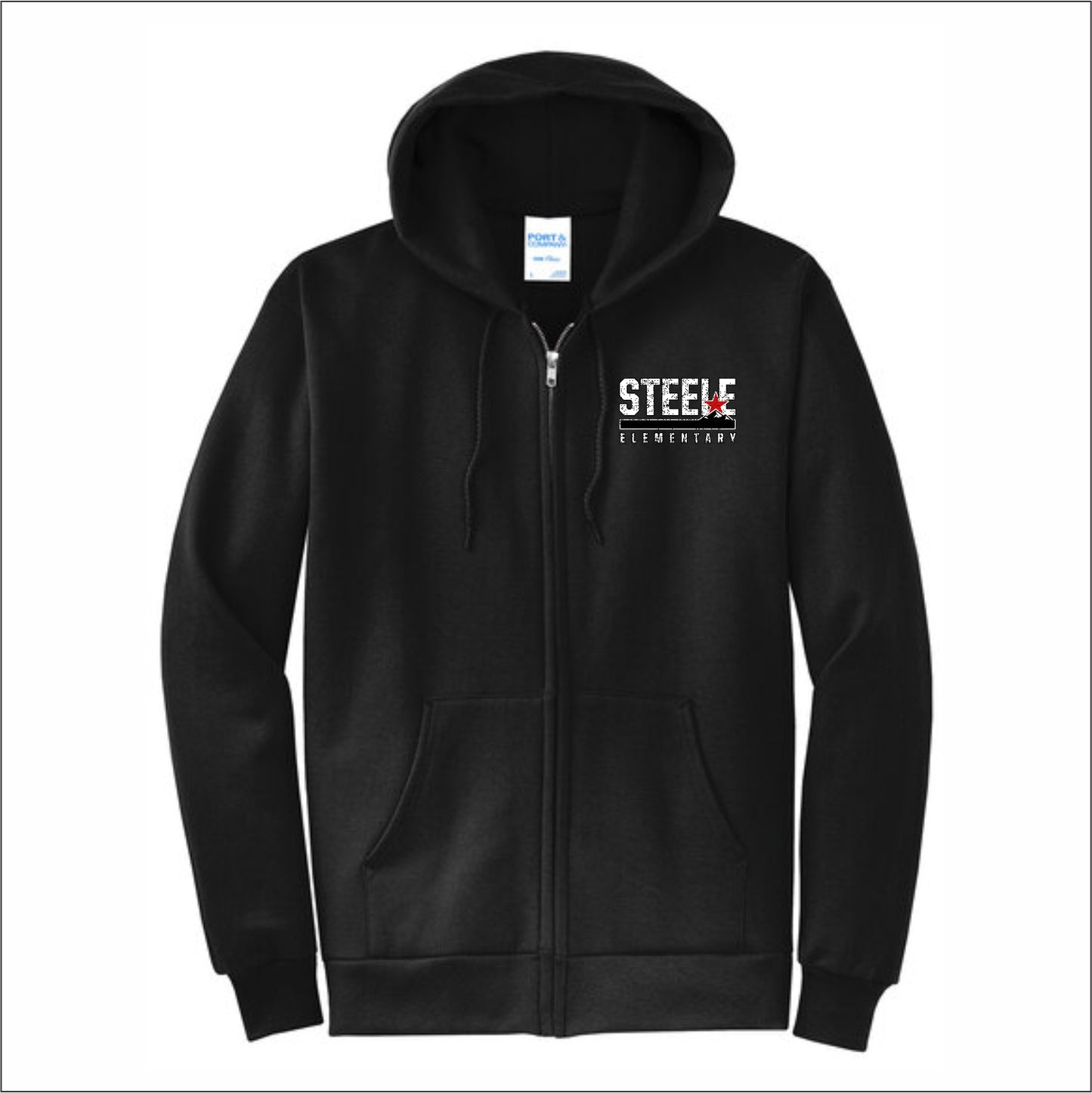 Steele Elementary Full-Zip Hooded Sweatshirt