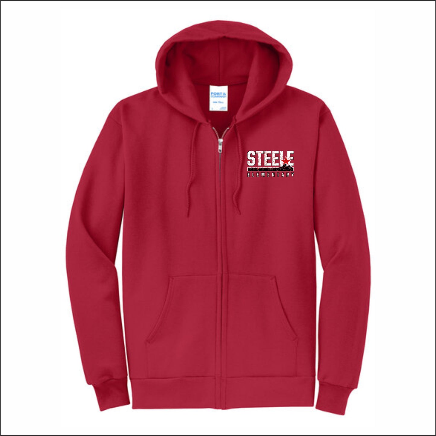 Steele Elementary Full-Zip Hooded Sweatshirt