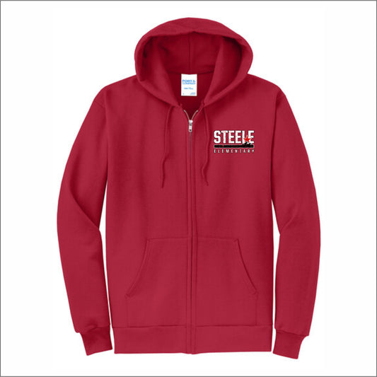 Steele Elementary Full-Zip Hooded Sweatshirt