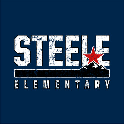 Steele Elementary Heathered Soft Jersey T-shirt