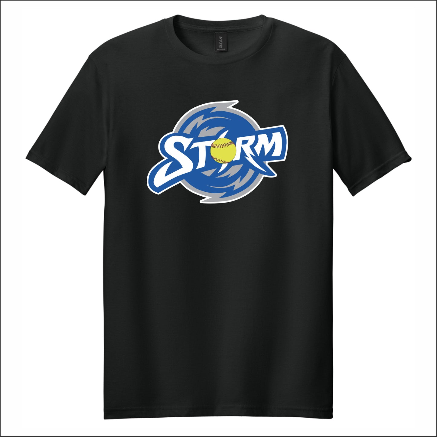 Storm 09 Softball Softstyle Short Sleeve T-shirt