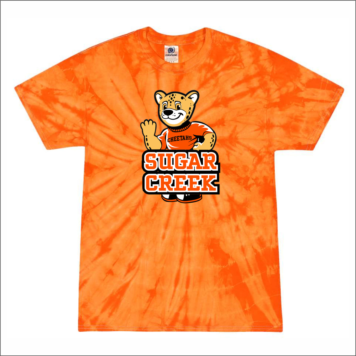 Sugar Creek Elementary Tie-Dye T-shirt - Des. A