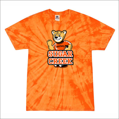 Sugar Creek Elementary Tie-Dye T-shirt - Des. A