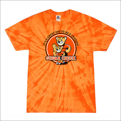 Sugar Creek Elementary Tie-Dye T-shirt - Des. B