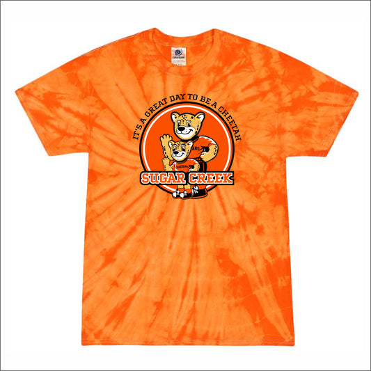 Sugar Creek Elementary Tie-Dye T-shirt - Des. B