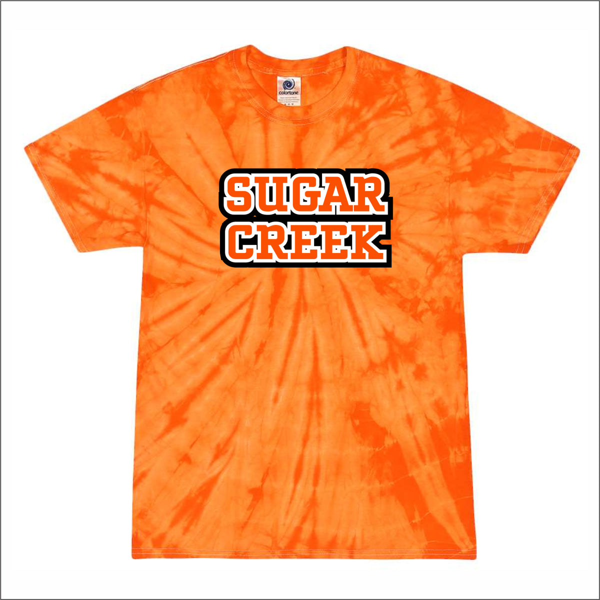 Sugar Creek Elementary Tie-Dye T-shirt - Des. C