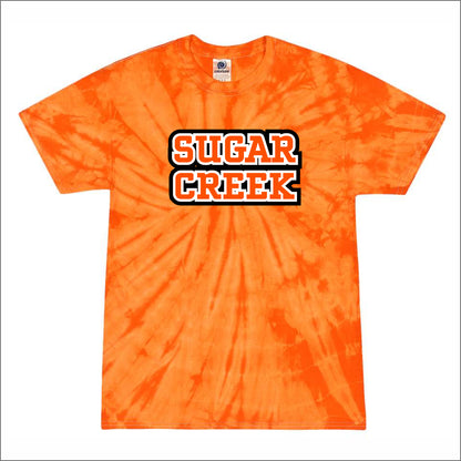 Sugar Creek Elementary Tie-Dye T-shirt - Des. C