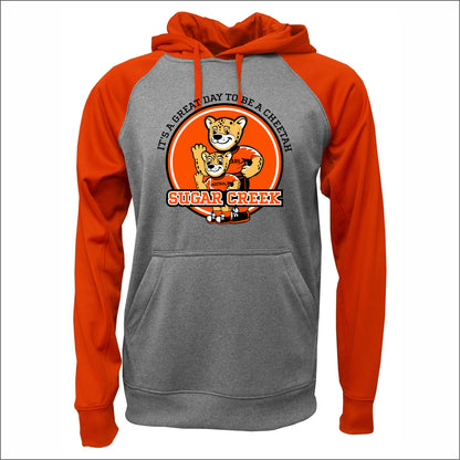 Sugar Creek Elementary Performance Colorblock Hoodie - Des. B
