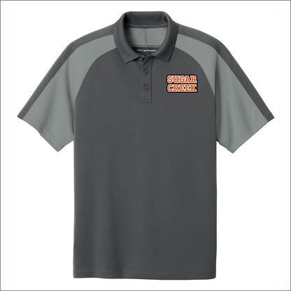 Sugar Creek Elementary Wearever Performance Pique Colorblock Polo