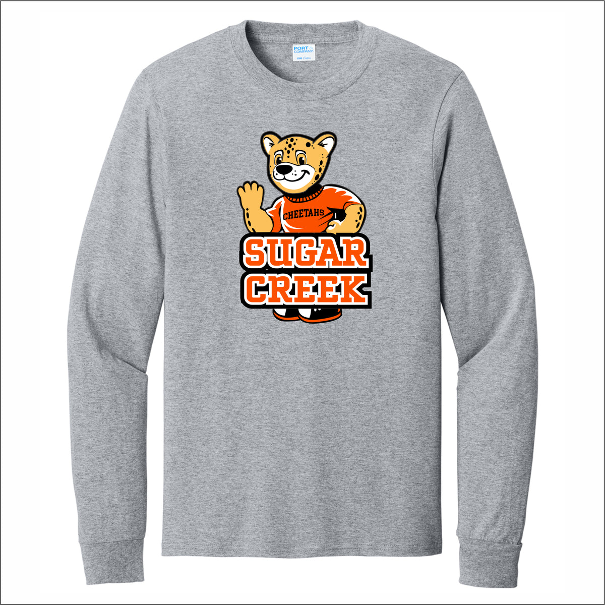 Sugar Creek Elementary Long Sleeve T-shirt - Des. A