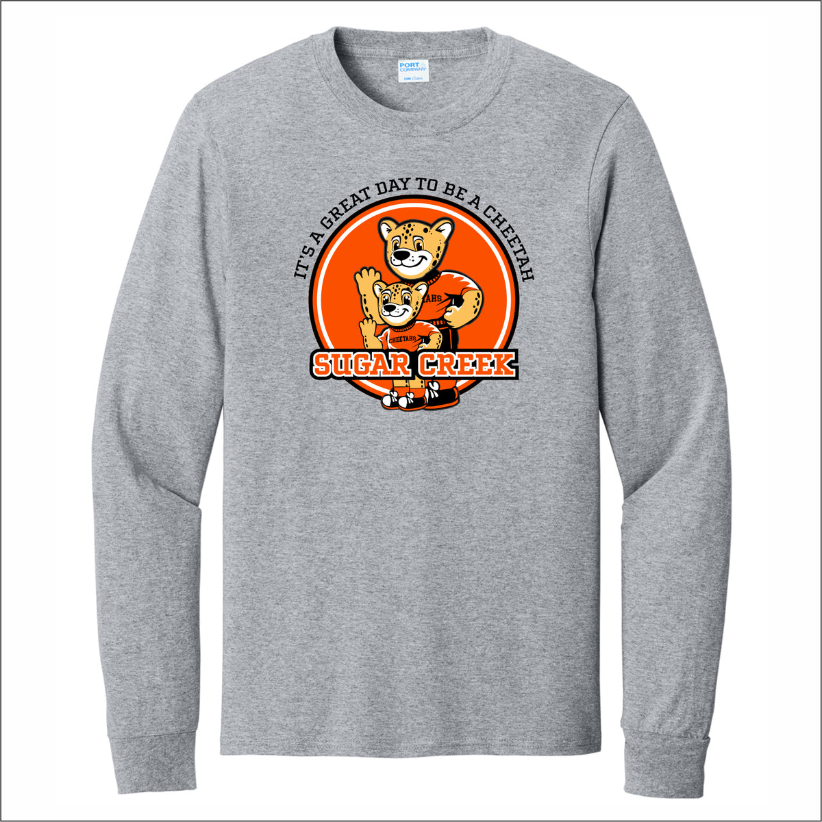 Sugar Creek Elementary Long Sleeve T-shirt - Des. B