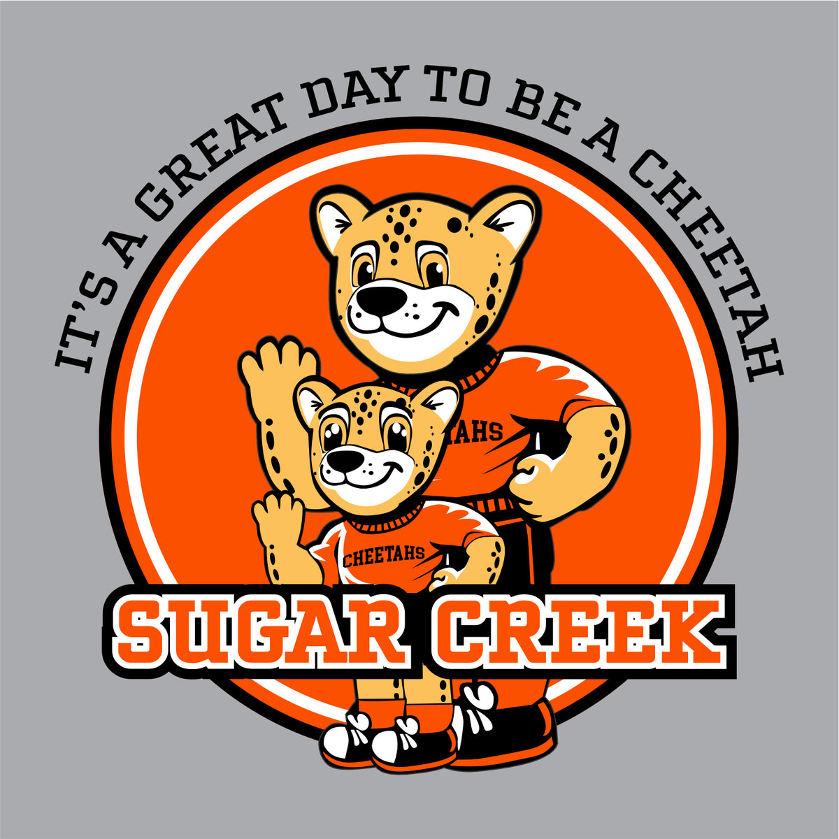Sugar Creek Elementary Long Sleeve T-shirt - Des. B