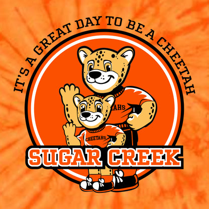 Sugar Creek Elementary Tie-Dye T-shirt - Des. B