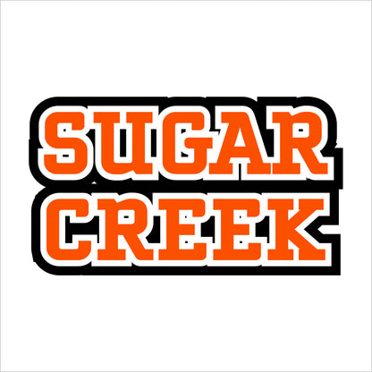 Sugar Creek Elementary 3/4 Sleeve Baseball T-shirt - Des. C