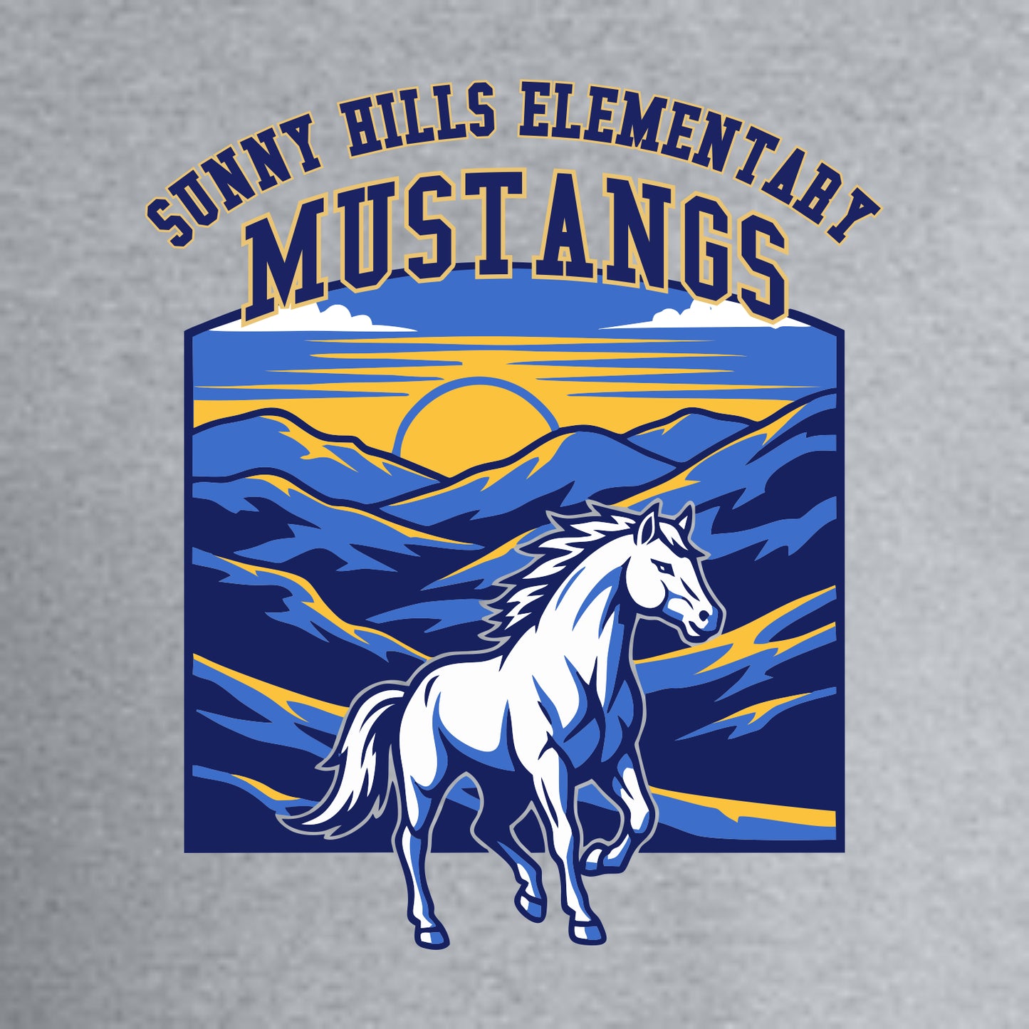 Sunny Hills Elem Crewneck Sweatshirt