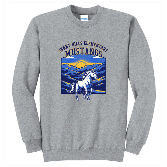 Sunny Hills Elem Crewneck Sweatshirt