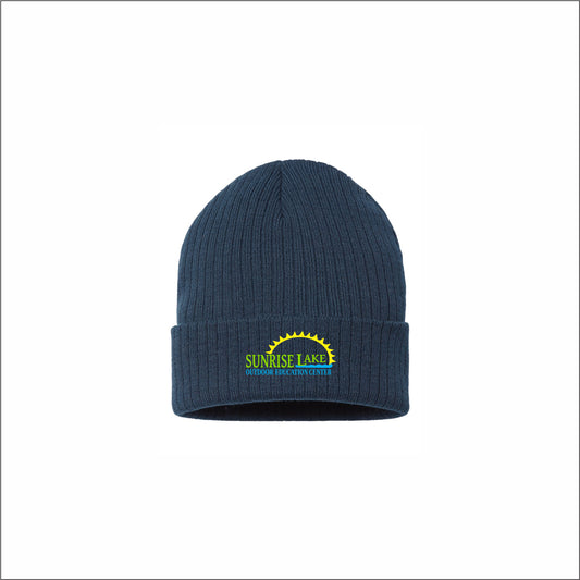 Sunrise Lake Sustainable Rib Knit Stocking Cap