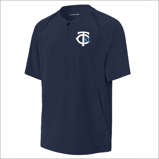 TCKL Repeat 1/2-Zip Short Sleeve Jacket