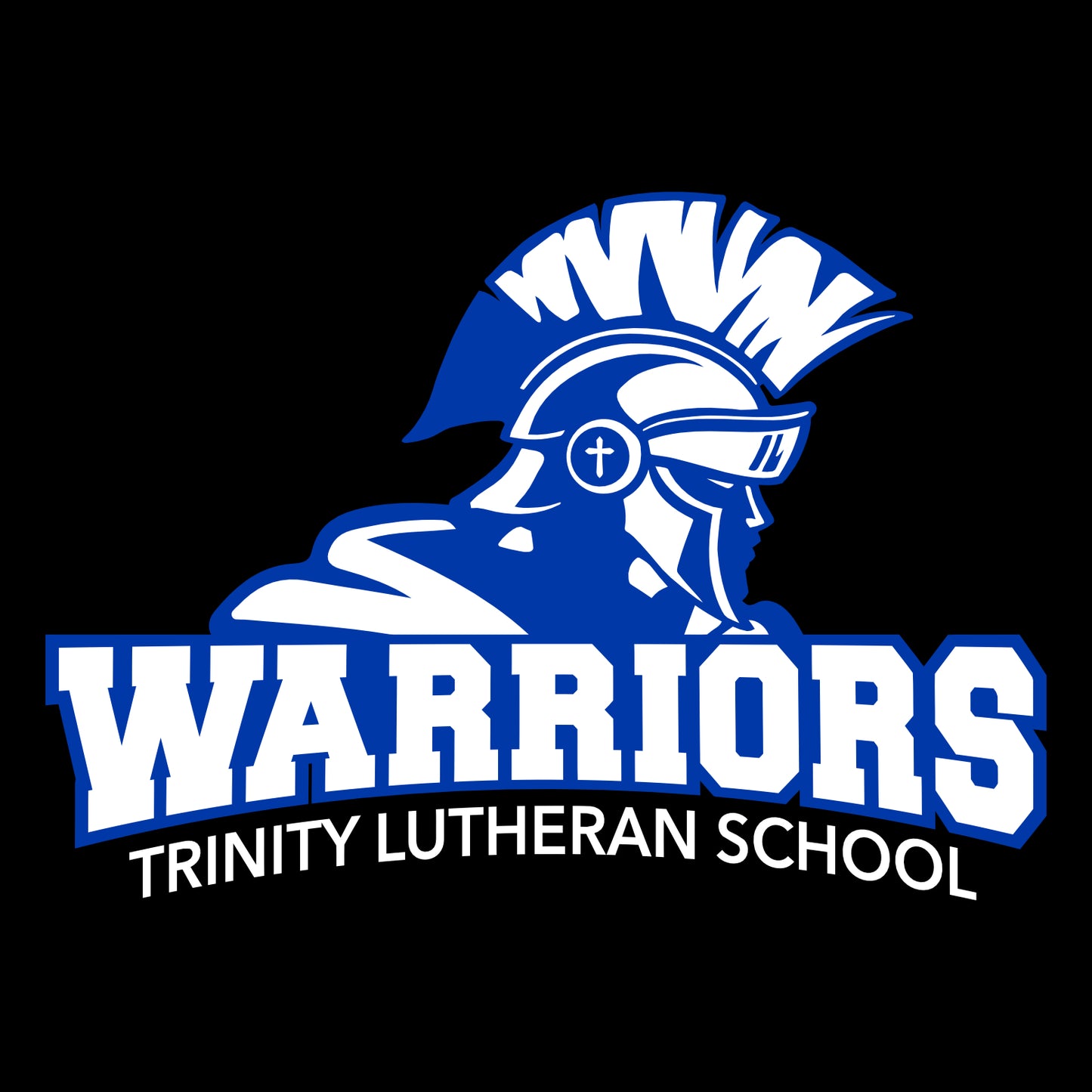 Trinity Lutheran Staff Performance Long Sleeve 1/4 Zip - Design A