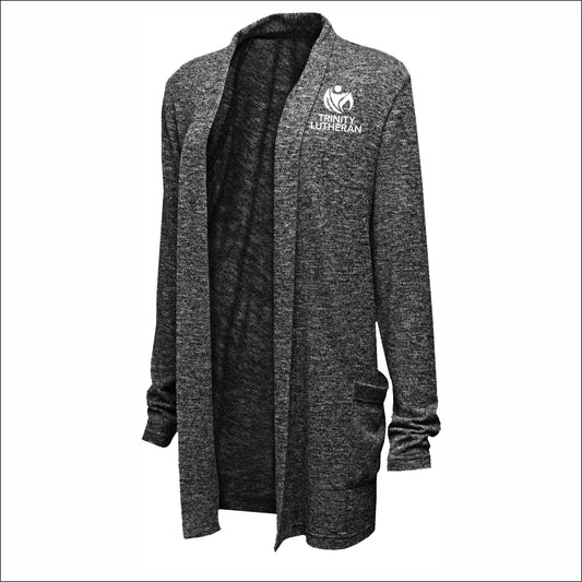 Trinity Lutheran Staff Ladies Easy Fit Pocket Cardigan - Design B
