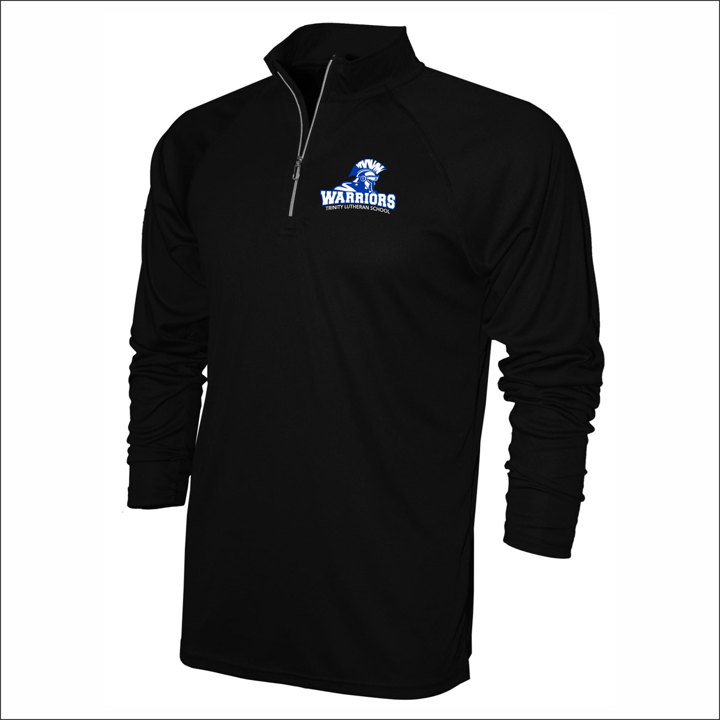 Trinity Lutheran Staff Performance Long Sleeve 1/4 Zip - Design A