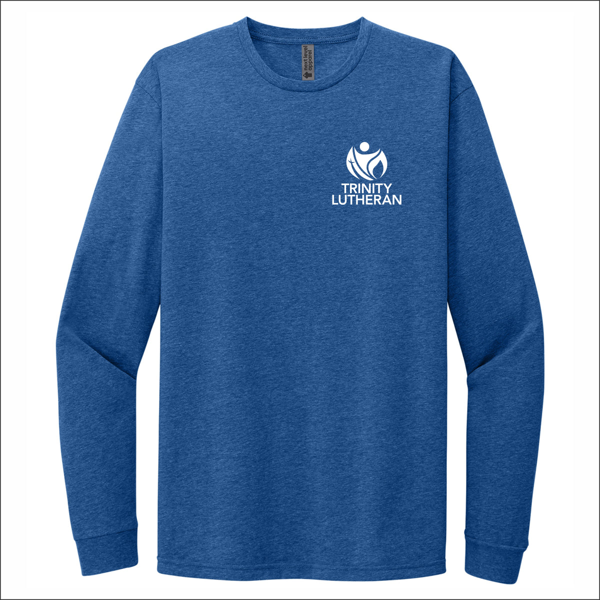 Trinity Lutheran Staff CVC Long Sleeve T-Shirt - Design B