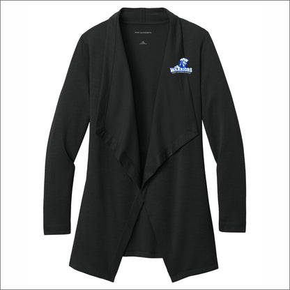 Trinity Lutheran Staff Ladies Breakwater Open Cardigan - Design A